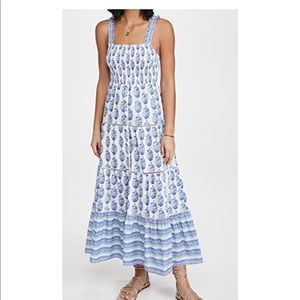 Sold Out Playa Lucila Smocked Border Dress